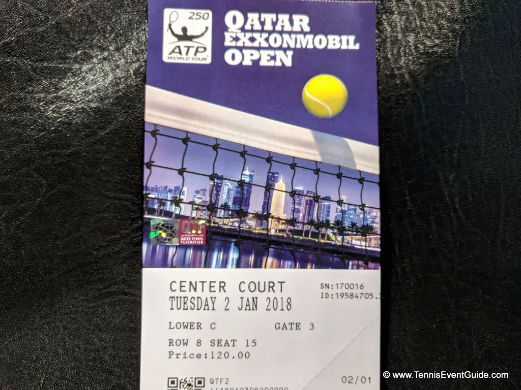 Qatar Tennis Open  Tickets