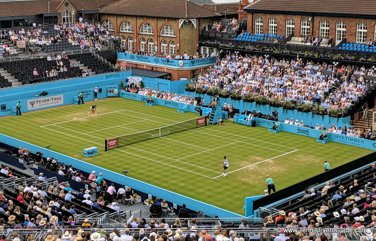 Queens Club Championships Tickets Seating Map, Hotels, Tips
