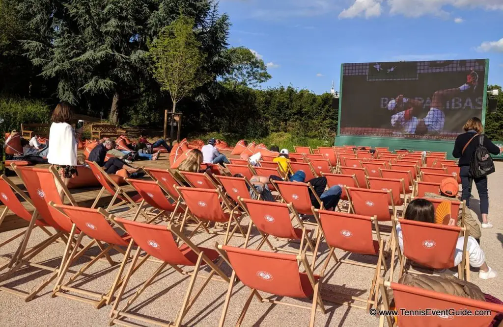 Roland Garros Lounge Seats