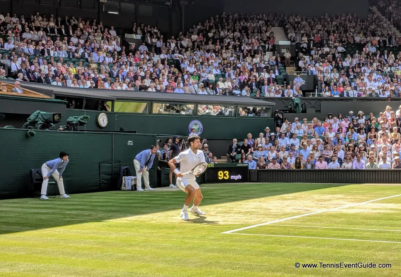 Wimbledon 2019 Djokovich Semi Finals