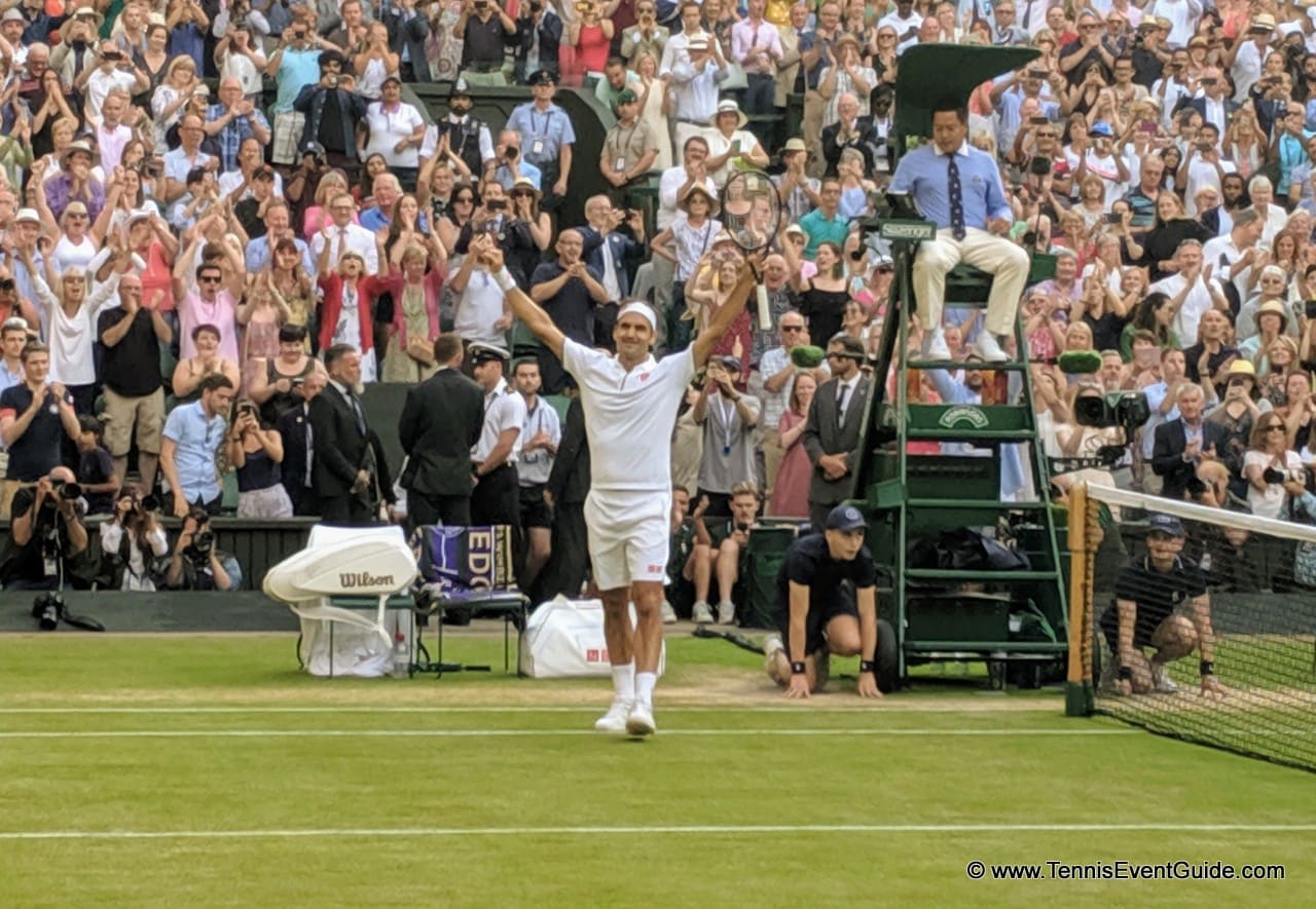 Wimbledon 2019 Federer Beats Nadal Semi Finals